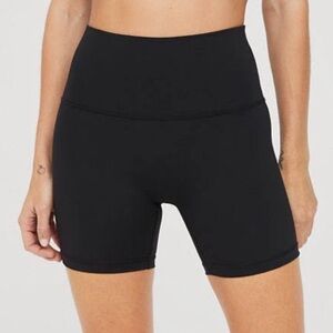 Aerie Women’s Small Biker Shorts Cotton Stretch Soft Chill Play Move 3” Black